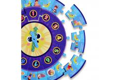 China Round Shape Digital Clock Puzzle supplier