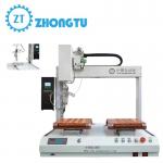 The Rapid Spot Welding Single-Head Double-Platform Automatic Soldering Machine Is Compact And Flexible for sale