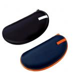 2024 fashionable zipper pu leather  sunglasses case cover for sale