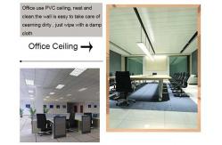 China Construction Material Interior Decorative PVC Ceiling Panel Wall supplier
