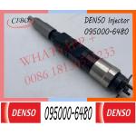 DENSO Common Rail Fuel Injector 095000-6480 RE546776 RE529149 For  Engine
