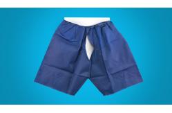 China Soft Nonwoven Colonoscopy Disposable Patient Exam Gowns With Hook And Loop supplier