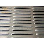 Ss304 Punch Louver Hole Aluminum Perforated Metal Sheet Plate Panel Used For Protection Net for sale
