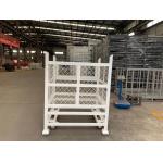 Heavy Duty Padlock Stillage Pallet Cage Galvanized Powder Coated 1000kg-2000kg Load Capacity