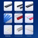                   Customized PVC UPVC Rigid U Channel Plastic Extrusion Profile ABS PP Pet Cover              for sale