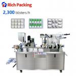 Al Pvc Tablet Capsule Automatic Pharmacy Blister Packing Machine for sale