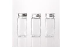 China Versatile Transparent 4oz 120ml Glass Spice Jar Bottle For Pepper supplier