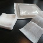 Medical Usage 5Pcs Square Gauze Swab for Wound Care and Cleaning for sale