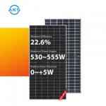 545w Tw Monocrystalline Solar Panel Kit 550w 555w Mono Half Cut Solar Panel for sale