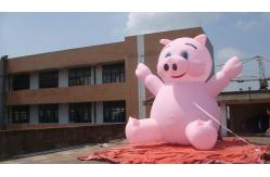 China Inflatable advertising cartoon / inflatable advertising pig / inflatable promotion supplier