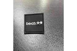 China Washable Badge 3D PVC Silicone Rubber Labels Heat Transfer Customized supplier