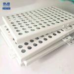 Customized Aluminium Curtain Wall Punched Plate Cladding Facade for sale