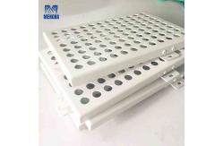 China Customized Aluminium Curtain Wall Punched Plate Cladding Facade supplier