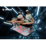 2 Players 9D VR Simulator Slide Virtual Reality Roller Coaster for sale