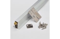 China Dust Prevention Automatic Door Bottom Seals Concealed / Non Visible With Side Edge supplier