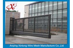 China Professional Automatic Sliding Gates Galvanized Pipe Material 1m Height supplier