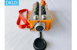 China Industrial Remote Control With 7 Lever And 14 Wired IO Outputs supplier