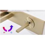 LED Luminous Concealed Waterfall New Design Faucets