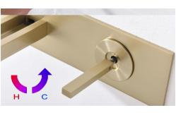 China LED Luminous Concealed Waterfall New Design Faucets supplier