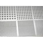 Aluminum Punching Hole Decorative Perforated Metal Mesh For Fencing for sale