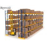 Optional Color VNA Racking , Narrow Aisle Pallet Racking Steel Rolled Craft for sale