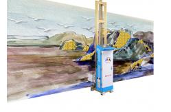China OEM ODM Digital Wall Printer Machine 1.8m Net Picture Print Height supplier