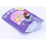 Custom Stand Up Pouch Bib Bag In Box Aluminum Double Bottom With Spout /Spigot for sale