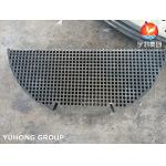 EN 10025-2 S235JR Carbon Steel Baffle Support Plate For Heat Exchanger for sale