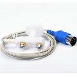 White HandHeld Adult Fixed Stimulating Electrode With Standard 5 Pin DIN for sale