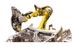 China Fanuc R-2000iC/125L Industrial Robot Arm With Spot Welding Torches supplier