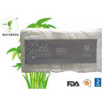 Non Chlorine Bleached Bamboo Nappy Liners For Girls Both Sides Can Be Used for sale