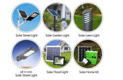 China Foldable Smart Power Application Led Solar Floodlight Brightness Bridgelux Spotlight supplier