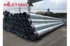China 12M 16KN Steel Tubular Electric Pole For Electrical Distribution Line Transmission Project supplier