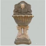 Western Style Fish Carved Wall Water Fountain Outdoor for sale