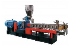 China PVC Conical Twin Screw Extruder Pipe Profile Sheet Extrusion Dual Screw Extruder supplier