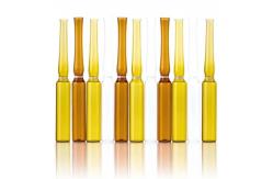 China Customized Amber Glass Ampoule 20ml Glass Medication Ampoules For Injection Vials supplier