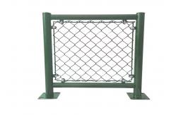 China Boundary Wall 6 Foot Galvanized Chain Link Fence EN 10244 supplier