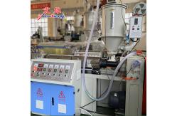 China PVC Single Screw Profile Production Line Slow Pvc Profile Extruder Machine supplier