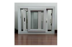China Hurricane Impact UPVC Double Glazed Modern Window Design Soundproof Sliding Window supplier
