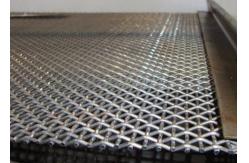 China SS304 Lock Crimped Woven Wire Mesh 12kg/Sqm Anti Vibration supplier
