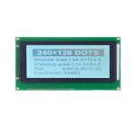 T6963c Controller 22 Pins Led Dot Matrix Display , 5.1 Inch 240 X 128 Spi Lcd Display Module  for sale