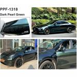 8 Mil Dark Pearl Green Color Shift PPF with Ashland Glue for sale