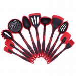 LFGB Heat Resistant Silicone Kitchen Utensil Set for sale