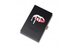 China Customized gold-embossed cosmetic boxes personalized Lipstick paper boxes for retail supplier