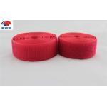 Red Magic sew on hook and loop fastener / roll hook and loop closures High Sticky for sale