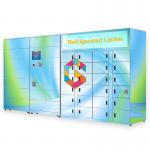 Cold Food Delivery Refrigerated Electronic Locker With Remote Control 240V for sale