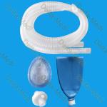 Disposable Breathing Filter Kit Ventilator Kit Corrugated Anesthesia Circuit For Hospital for sale