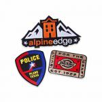 Custom Logo Hat Patches Embroidered Iron On Patch For Clothes for sale