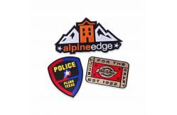 China Custom Logo Hat Patches Embroidered Iron On Patch For Clothes supplier
