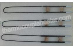 China Electric furnace Tubular Heater Elements 1800c heating element rod for melting furnace supplier